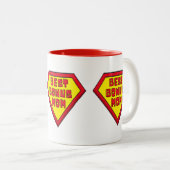 Best Bonus Mam Moederdag Two-Tone Coffee Mok (Voorkant rechts)