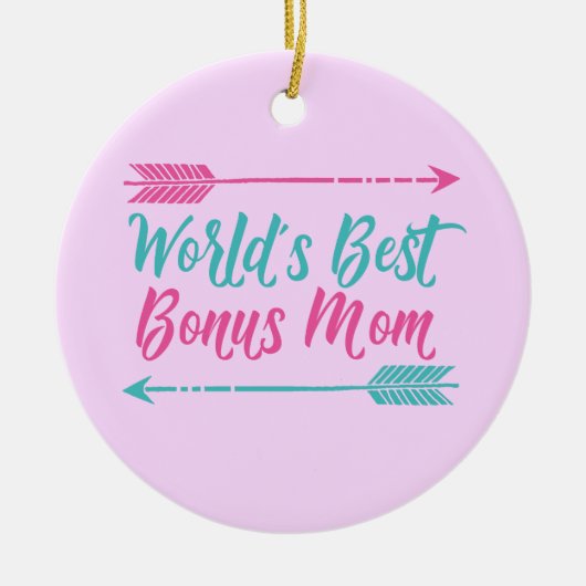 Best Bonus Mam ter wereld Keramisch Ornament (Voorkant)
