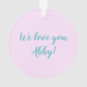 Best Bonus Mam ter wereld Ornament (achterkant)