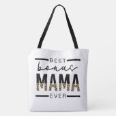 Best Bonus Mama Ever Gifts voor Stepmama Draagtas (Achterkant)