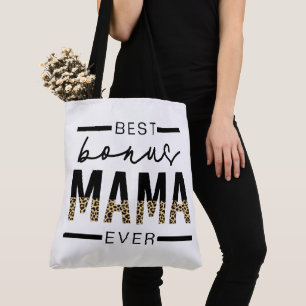 Best Bonus Mama Ever Gifts voor Stepmama Draagtas