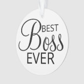  BEST Boss cadeau Ornement (devant)
