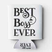 Best Boss Ever Blikjeskoeler (Achterkant)