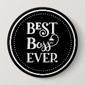 Best Boss Ever Button (Voorkant)