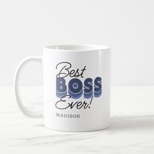 Best Boss Ever Coffee Mug (Gauche)
