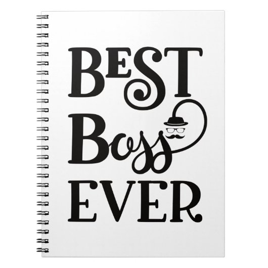 Best Boss Ever Notitieboek (Voorkant)