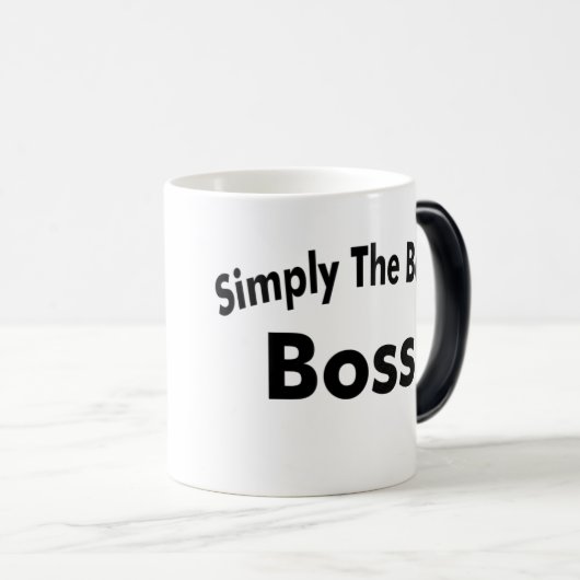 Best Boss-Mok Magische Mok (Voorkant rechts)