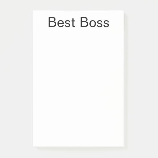 BEST BOSS Post-it NOTES (Devant)