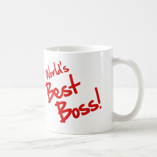 Best Boss ter wereld Koffiemok