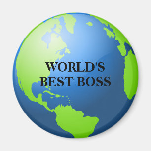 Best Boss ter wereld Magneet