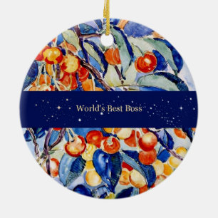 Best Boss (Theo van Rysselberghe kunstwerk) ter we Keramisch Ornament