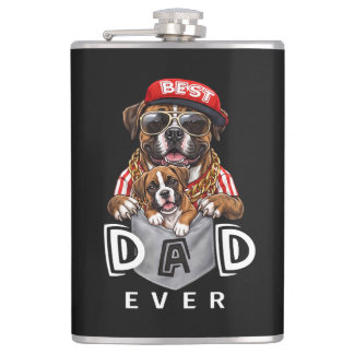 Best Boxer Dad Ever Heupfles