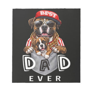 Best Boxer Dad Ever Notitieblok