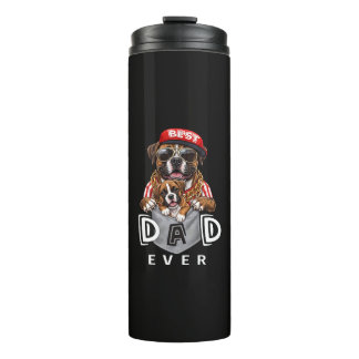 Best Boxer Dad Ever Thermosbeker