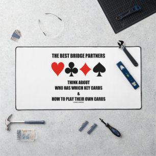 Best Bridge Partners Think About Who Has Which Key