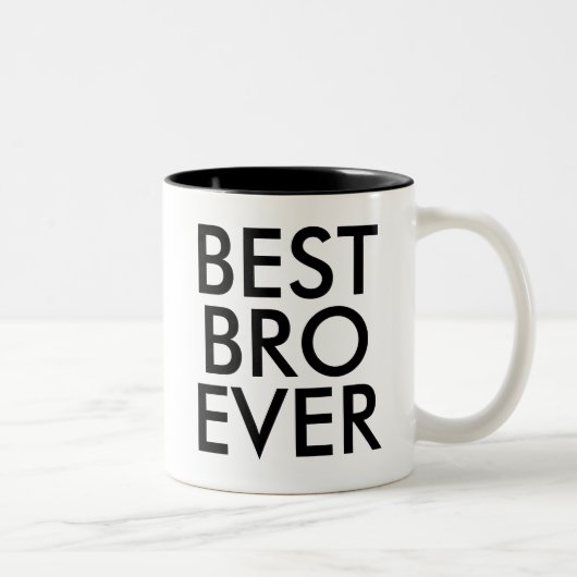 Best Bro Ever Mok | Broedercadeauidee (Rechts)