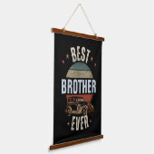 BEST BROTHER EVER HANGEND WANDKLEED (Gebogen)