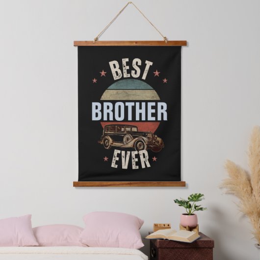 BEST BROTHER EVER HANGEND WANDKLEED (Slaapkamer)