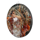 Best Brother Ever Photo Dartbord (Voorkant Rechts)