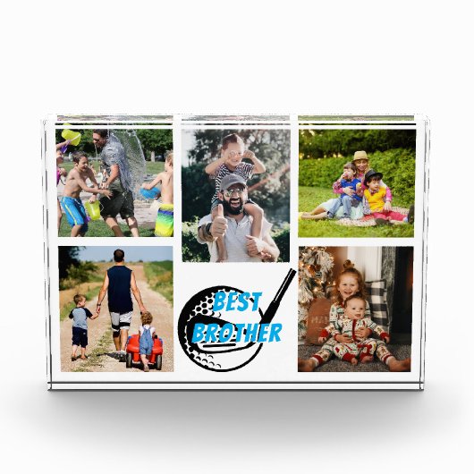 Best Brother Golf Fotoblokken (Voorkant)