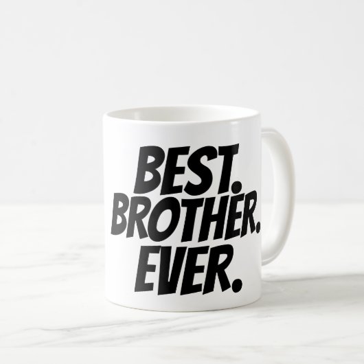BEST BROTHER JAMAIS Coffee Mugs (Devant droit)