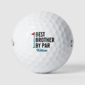 Best Brother van Par Personalized Golfballen (Voorkant)
