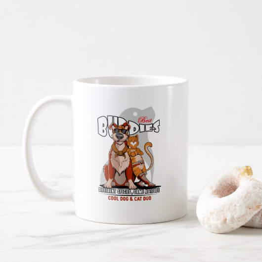 Best Buddy | 11# Classic Mug Koffiemok (Met donut)