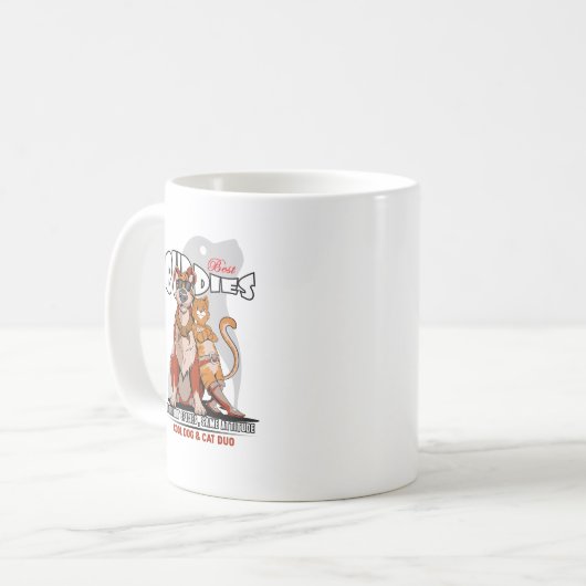 Best Buddy | 11# Classic Mug Koffiemok (Voorkant links)