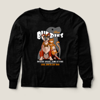 Best Buddy (Dark mode) | Kids Long Sleeve