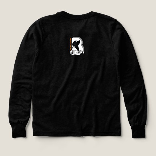 Best Buddy (Dark mode) | Kids Long Sleeve (Motif dos)