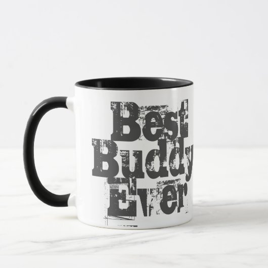 Best Buddy Ever - Mug à café à deux tons (Gauche)