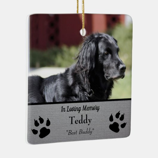 Best Buddy Keepomwille Keramisch Ornament (Rechts)