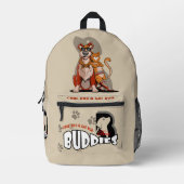 Best Buddy (Light mode) |  Bedrukte Rugzak (Voorkant)