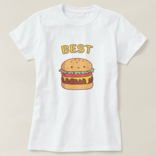 Best Burger Matching Best Friend T-shirt