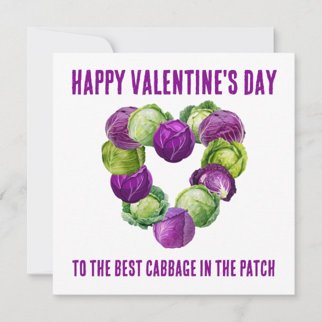 BEST CABBAGE IN THE PATCH Valentine Couples (Voorkant)