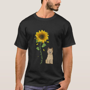 Best Cairn Terrier Ma Ever Sunflower Gift T-shirt