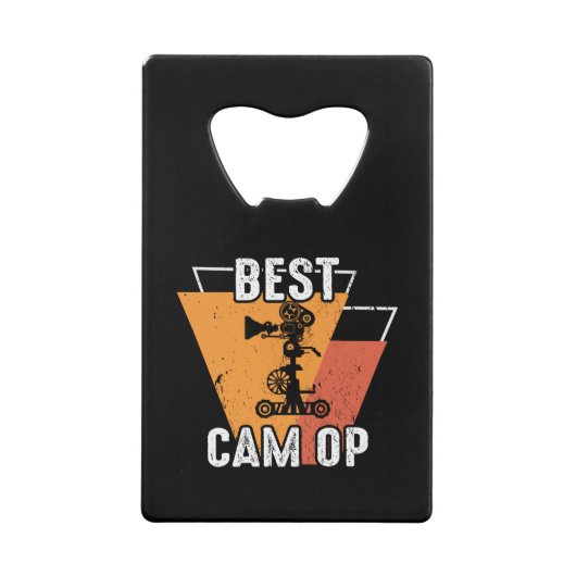 Best Cam Op - Cadeau de l'équipe de caméra (Devant)