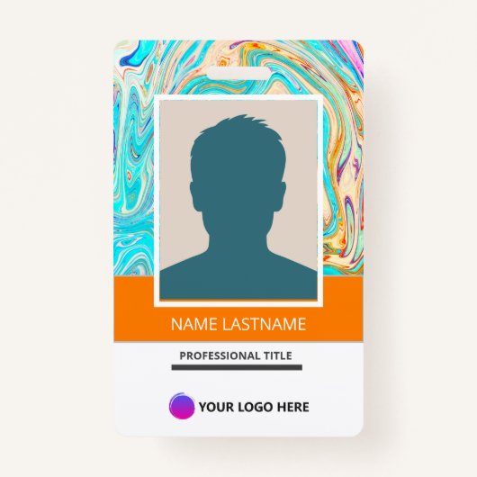 Best Card Presentation ID Card for work Badge (Voorkant)