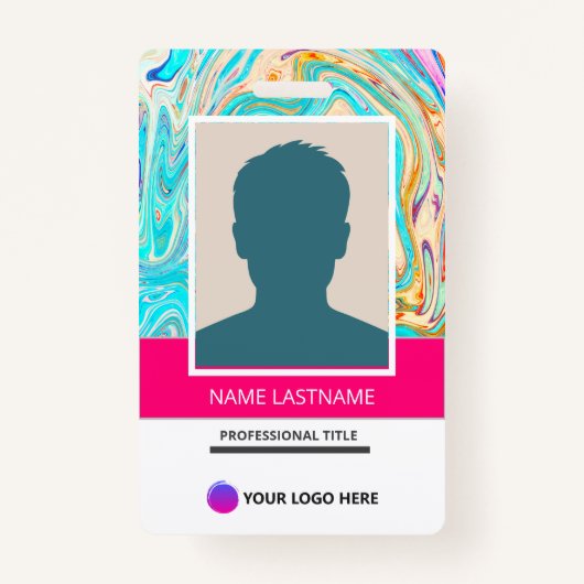 Best Card Presentation ID Card for work Badge (Voorkant)