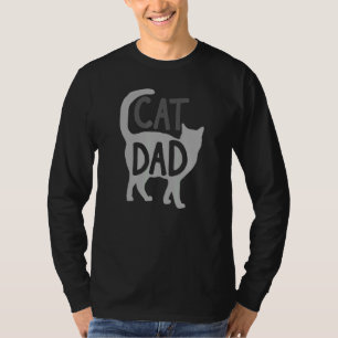 Best Cat Dad Day Mannen Kat Papa Chri T-shirt