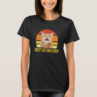 Best Cat Dad Ever 2 T-shirt