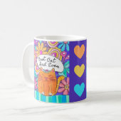 Best Cat Dad Ever Cat Lover Gift Mug Koffiemok (Voorkant links)
