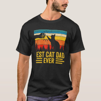 Best Cat Dad Ever Funny Cat Daddy Father Day T-shirt