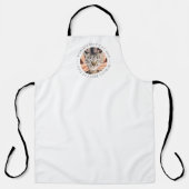 Best Cat Dad in de wereld Eenvoudige aangepaste fo Schort (Voorkant)