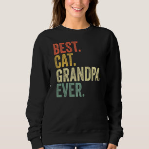 Best Cat Grandpa Ever papa Katten Fathers Trui