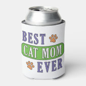 Best Cat Mam Ever Blikjeskoeler (Blikje Voorkant)