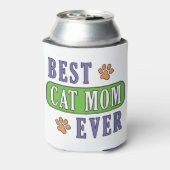 Best Cat Mam Ever Blikjeskoeler (Blikje Achterkant)