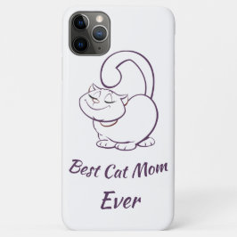 Best Cat Mam Ever iPhone 11 Pro Max Hoesje