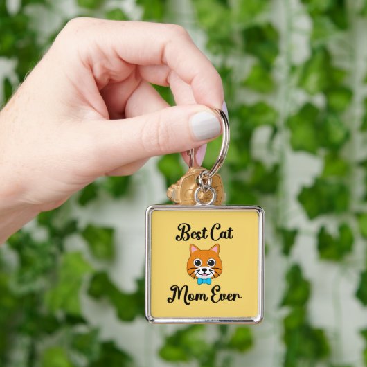 Best Cat Mam Ever Sleutelhanger (Hand)
