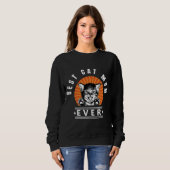Best Cat Mam Ever Sunburst Sweatshirt (Voorkant volledig)